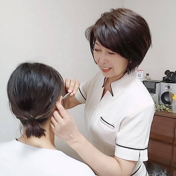 京都市右京区の耳ツボダイエット